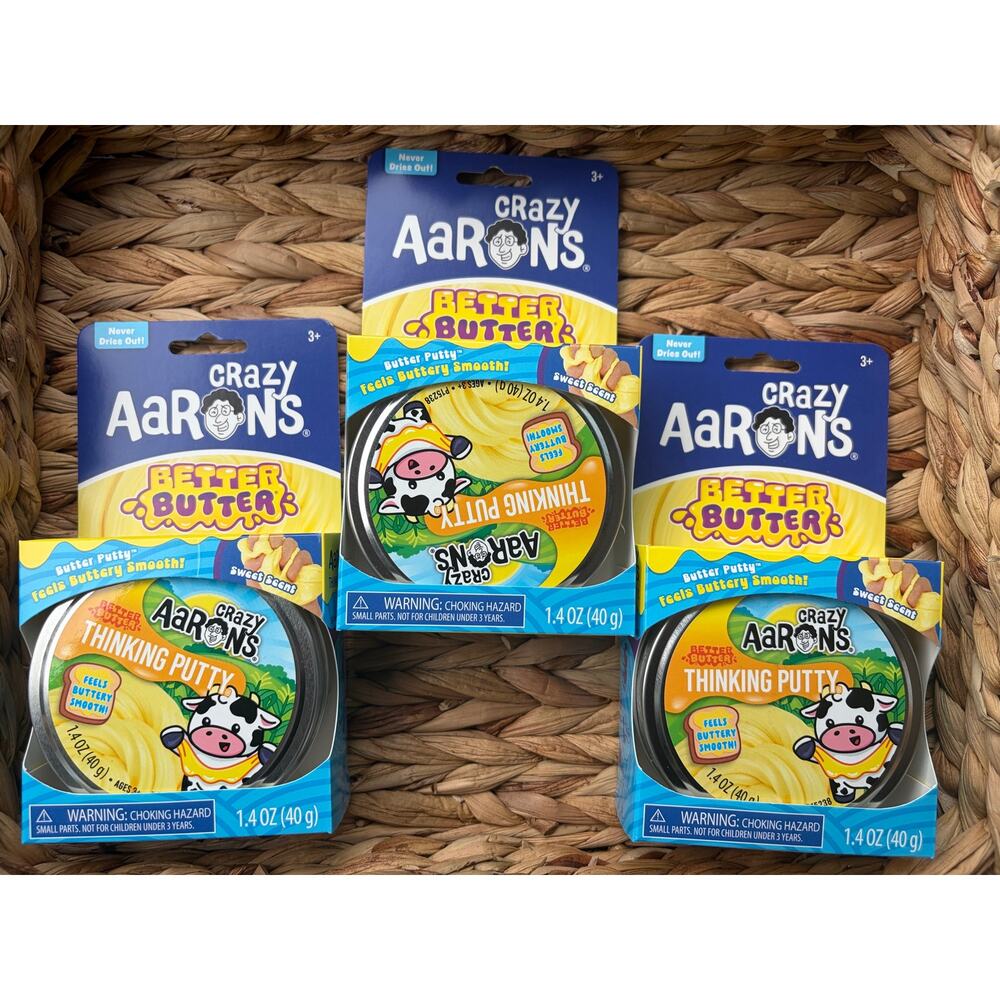 Sealed Viral Better Butter Thinking Putty Fidget Toy- Lot of 3
